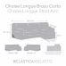 Rivestimento per chaise longue a braccio corto sinistra Eysa (Ricondizionati B)