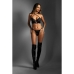 Conjunto de Lencería Fantasy Lingerie Negro (M/L)