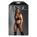 Conjunto de Lingerie Fantasy Lingerie Preto (L/XL)