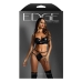 Conjunto de Lingerie Fantasy Lingerie Preto (L/XL)