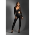 Body de corpo inteiro Fantasy Lingerie Preto M/L