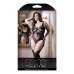 Bodijs Fantasy Lingerie Melns Queen size