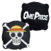 Almofada 3D One Piece Preto 30 x 30 cm