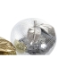 Disco Ball DKD Home Decor Silver Golden Resin Apple Modern (21 x 21 x 19 cm) (2 Units)