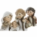 Crèche de Noël DKD Home Decor Résine Multicouleur (16 x 9 x 12 cm) (2 Unités)