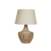 Desk lamp Romimex Natural wicker 40 x 57 x 40 cm