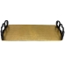 Dienblad Alexandra House Living Gouden Aluminium 43 x 18 x 9 cm 43 x 9 x 18 cm