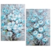 Canvas Alexandra House Living Blue 60 x 90 x 3 cm