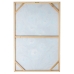 Leinwand Alexandra House Living Blau 60 x 90 x 3 cm