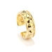 Anel feminino Radiant RH000031-24 Dourado 24