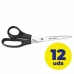 Scissors Grafoplas 73231181 Black Stainless steel Plastic