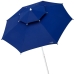 Parasol Aktive Azul Metal Fibra de Vidro 280 x 260 x 280 cm (4 Unidades)