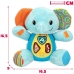 Soft toy with sounds Winfun Elephant 17 x 17,5 x 10 cm (6 Units)