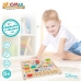 Jogo Educativo Disney Calendário 30 x 3,5 x 30 cm (6 Unidades)