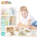 Puzzle Infantil de Madeira Disney + 2 Anos (12 Unidades)