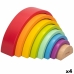 Houten Kinderpuzzel Woomax Regenboog 8 Onderdelen 4 Stuks