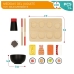 Wooden Game Woomax Sushi 14 Pieces (6 Units)