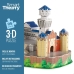 Puzzle 3D Colorbaby New Swan Castle 95 Części 43,5 x 33 x 18,5 cm (6 Sztuk)