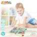 Maze Game Disney Wood 22,5 x 1,5 x 22,5 cm