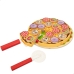 Houten spel Woomax Pizza 27 Onderdelen (6 Stuks)