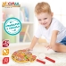 Houten spel Woomax Pizza 27 Onderdelen (6 Stuks)