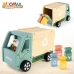 Camion-benne Woomax jouet 8 Pièces 24 x 15 x 13,5 cm (4 Unités)