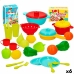 Conjunto de Alimentos de Brincar Colorbaby Equipamentos e utensílios de cozinha 31 Peças (6 Unidades)