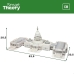 3D Puzzle Colorbaby Capitolio 126 Stücke 52,5 x 20,5 x 23,5 cm (6 Stück)