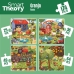 Gyermek Puzzle Colorbaby 4 az 1-ben 174 Darabok Farm 68 x 68 cm (6 egység)