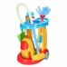 Schoonmaakwagen met accessoires PlayGo 30,5 x 67 x 37 cm (2 Stuks)