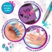 Schoonheidsset Cra-Z-Art 2 x 13 x 2 cm Kinderen Nagels Haar Lichaam Purpurine 4 Stuks