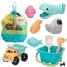 Set de jucării de plajă Colorbaby 19,5 x 10 x 19,5 cm (4 Unități)