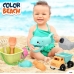 Komplet igrač za na plažo Colorbaby 19,5 x 10 x 19,5 cm (4 kosov)