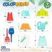 Set de Juguetes de Playa Colorbaby Polipropileno (12 Unidades)