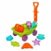 Conjunto de brinquedos de praia Colorbaby Carrinho de mão Polipropileno (12 Unidades)