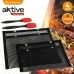 Barbeque Grill Plechový Aktive Silikonové Plastické 27 x 24,5 x 0,4 cm