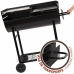 Kulgrill med hjul Aktive Plastik Emaljeret metal 97 x 96 x 42 cm Sort