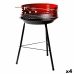 Barbeque Grill Plechový Aktive Dřevo Železo 37,5 x 70 x 38,5 cm (4 kusů) Červený