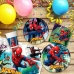 Set feestartikelen Spider-Man 66 Onderdelen