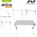 Fällbord Aktive Silvrig Aluminium 110 x 70 x 70 cm (4 antal)