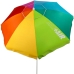 Parasol Aktive Multicolor Aço 220 x 215 x 220 cm (6 Unidades)