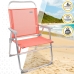 Folding Chair Aktive Flamingo Koralli 48 x 88 x 50 cm (4 osaa)