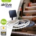 Faixa de luzes Aktive LED Branco Jardim 3 m (6 Unidades)