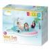 Opblaasbaar Kinderzwembad Intex Walvis 200 L 196 x 91 x 201 cm (4 Stuks)