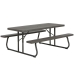 Vouwtafel Lifetime Hout Bruin Picknick Staal Plastic 183 x 74 x 145 cm