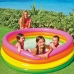 Inflatable Paddling Pool for Children Intex Sunset Rings 780 L 168 x 46 x 168 cm (6 Units)