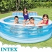 Φουσκωτή Πισίνα Intex Πολυθρόνα Μπλε Λευκό 590 L 229 x 79 x 218 cm (x2)