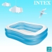 Opblaaszwembad Intex Blauw Wit Blauw/Wit 540 L 203 x 48 x 152 cm (3 Stuks)