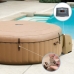 Inflatable Spa Intex 236 x 71 x 236 cm Brown 1339 L