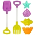 Set de jouets de plage Colorbaby 39 cm (24 Unités)